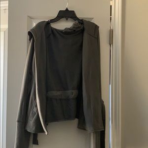 Athleta wrap workout jacket